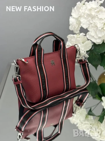 Дамски Кожени Чанти ✨ Tommy Hilfiger , снимка 9 - Чанти - 51371023