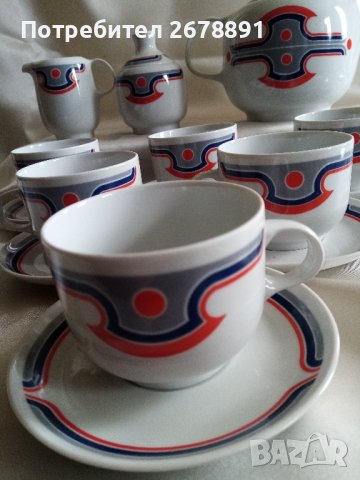 порцеланов сервиз F. I. M Alfoldi, снимка 8 - Сервизи - 42863231