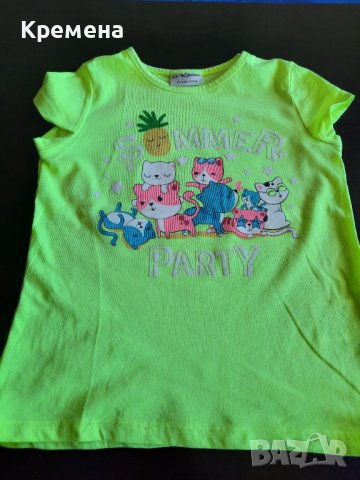 блузки за момиче, ръст 110/116, 6 бр-20лв общо, снимка 7 - Детски тениски и потници - 36810320