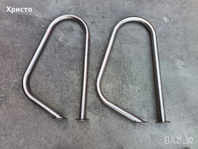 Парапет (перила) за стълба басейн инокс