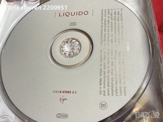 LIQUIDO, снимка 4 - CD дискове - 39537660