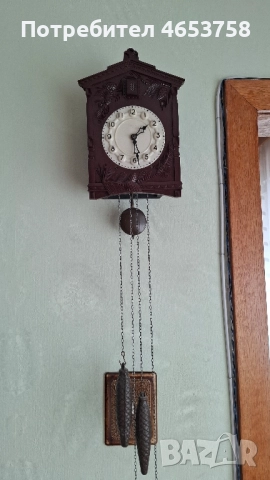 Часовник с кукувица Маяк, снимка 1