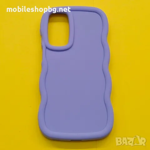 Samsung A16 кейс силиконов лилав детски. 