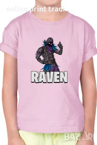Детска тениска Фортнайт Fortnite Raven 02, снимка 14 - Детски тениски и потници - 48524305