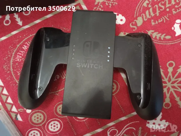 Продавам, Нинтендо switch с 3 игри, 1 кейс, 1 калъф, с поставка за джойстик. Пълен комплект с кашон., снимка 11 - Nintendo конзоли - 49236388