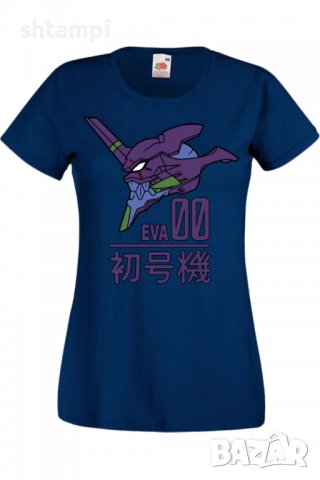 Дамска тениска Neon Genesis Evangelion Eva Unit,Анимация,игра,Празник,Повод., снимка 6 - Тениски - 38061103