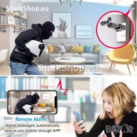 Безжична гъвкава WiFi USB мини камера, снимка 6 - USB кабели - 38497723