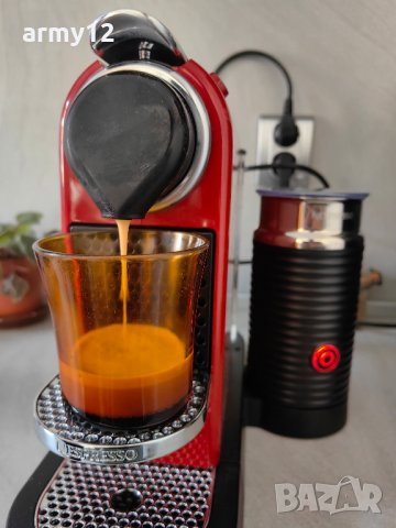Кафемашина NESPRESSO CitiZ&milk Red, снимка 2 - Кафемашини - 42744977