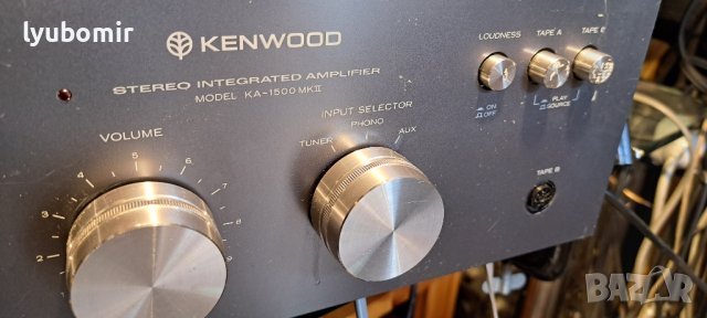Kenwood ka-1500 mk-2, снимка 3 - Ресийвъри, усилватели, смесителни пултове - 42326812