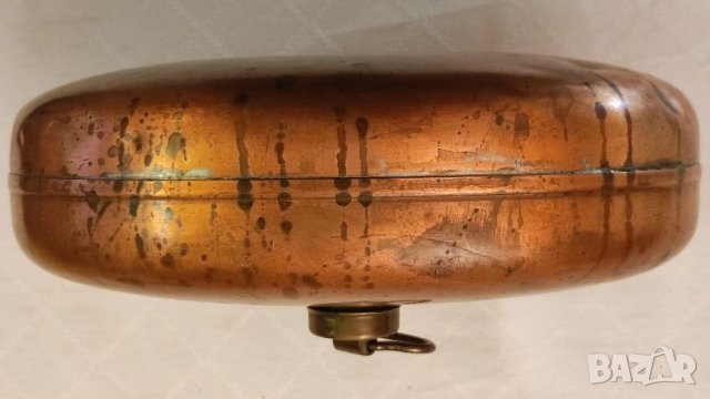 Стара бакърена, медна грейка Rein-Kupeer. , снимка 7 - Антикварни и старинни предмети - 38559601