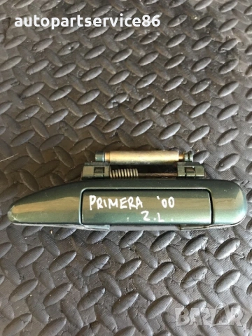 Външна дръжка на задна лява врата за Nissan Primera P11 (1998-2002) SA830118, снимка 3 - Части - 54341169