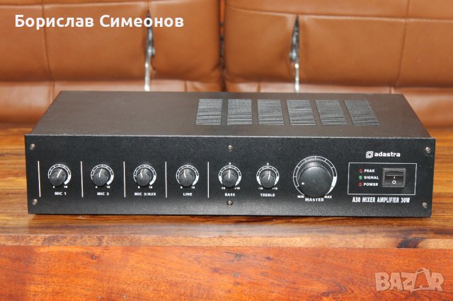A30 4 Channel Mixer Amplifier - 100V Line, снимка 1 - Ресийвъри, усилватели, смесителни пултове - 42735337