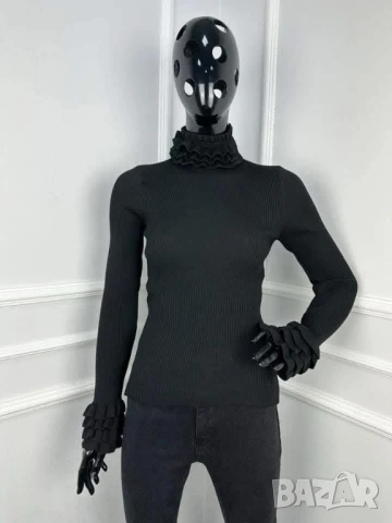 блуза от фино плетиво , снимка 2 - Блузи с дълъг ръкав и пуловери - 50889894