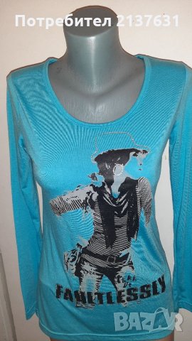 Дамска  БЛУЗА  - Размер S, снимка 1 - Блузи с дълъг ръкав и пуловери - 31944305