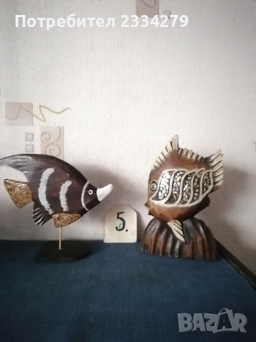 Стари ръчно изработени склуптури, статуетки от дърво, различни държави и години. , снимка 16 - Декорация за дома - 53931414