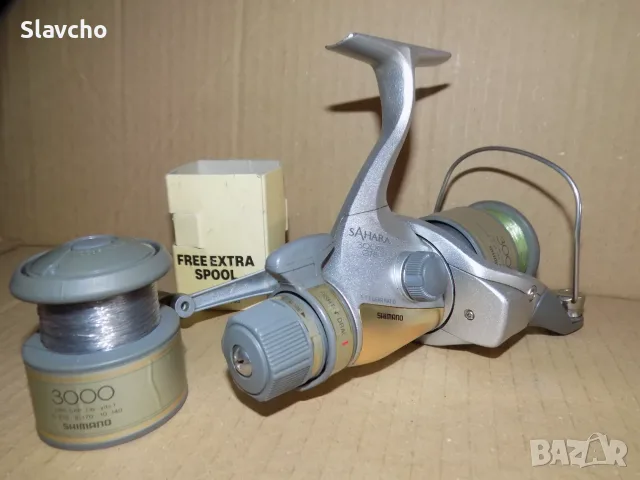 Риболовна макара Shimano Sahara 3000GTE/ fighting drag system/ Made in Malaysia, снимка 7 - Макари - 56258078