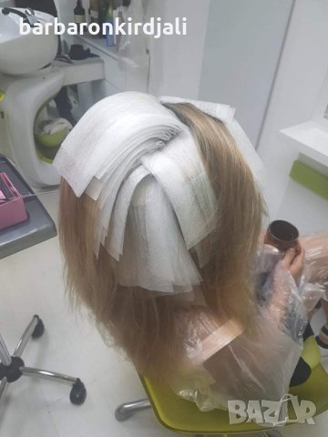 Термо фолио за кичури, снимка 2 - Фризьорски принадлежности - 30690121