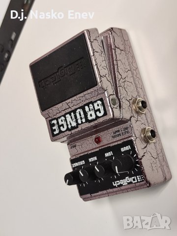 Digitech Grunge Distortion Guitar effect Pedal - дист педал за ел китара като нов, снимка 3 - Китари - 37917313