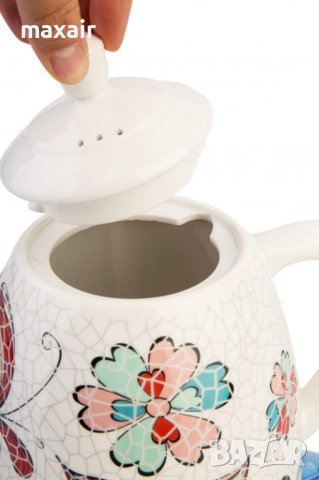 Керамична електрическа кана Rohnson R-7802 * Гаранция 2 години, снимка 2 - Кани - 42667184