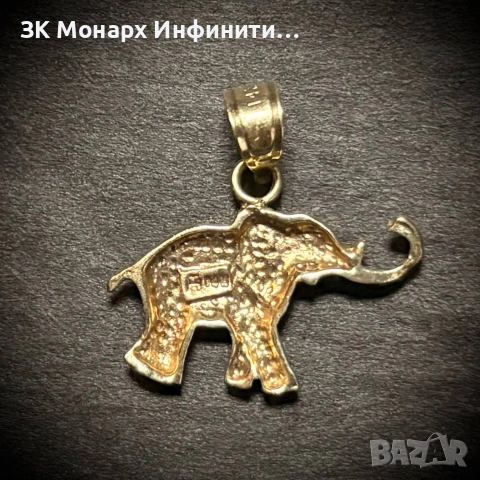 Златна висулка /585/, снимка 2 - Колиета, медальони, синджири - 54102286