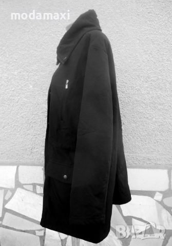 4XL Новo черно яке Janina, снимка 4 - Якета - 52241866