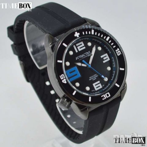 Q&Q Attractive by Citizen DF02J505Y Ion Plated. Нов мъжки часовник, снимка 2 - Мъжки - 30501711