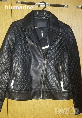 Дамско кожено яке Massimo Dutti 2, снимка 2 - Якета - 29638819