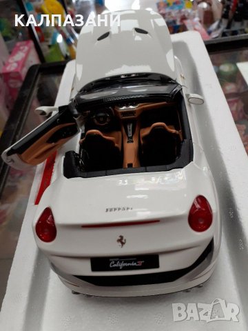 BURAGO FERARRI CALIFORNIA T бяло 18 16904, снимка 3 - Коли, камиони, мотори, писти - 30244209