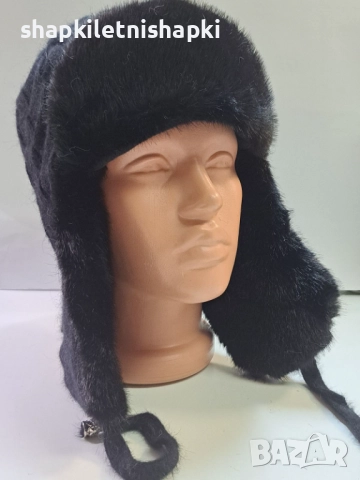 Дамска шапка лукс,ангора,вълна - 112, снимка 2 - Шапки - 52224695