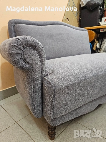 двуместен ретро диван , снимка 5 - Дивани и мека мебел - 53917279