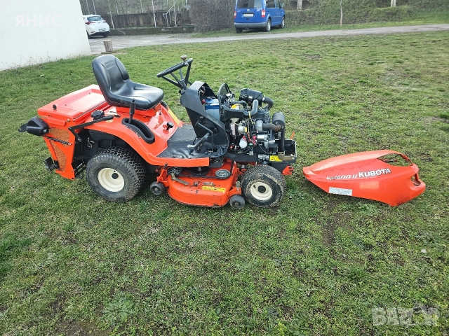 ТРАКТОРНА КОСАЧКА KUBOTA DIESEL GR 1600. ДВУЦИЛИНДРОВА. , снимка 12 - Градинска техника - 52913776