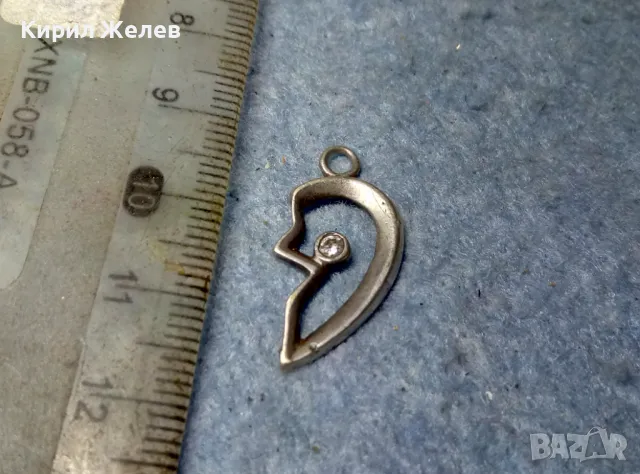 АЖУРЕН СКЪПОЦЕНЕН СРЕБЪРЕН МЕДАЛЬОН СРЕБРО ВИСОКА ПРОБА с ЮВЕЛИРНО ФАСЕТИРАН ЦИРКОН 48258, снимка 6 - Колиета, медальони, синджири - 49144013