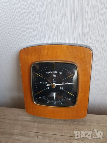 Стар немски барометър, снимка 4 - Антикварни и старинни предмети - 38806750