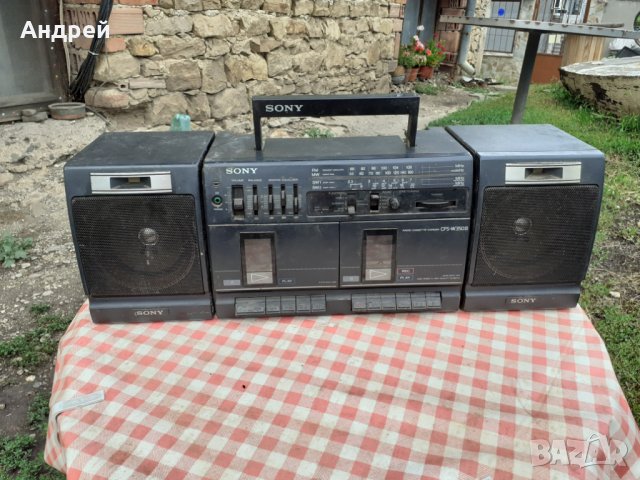 Старо радио,Радиокасетофон SONY #2
