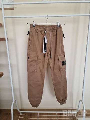 Страхотен мъжки карго панталон STONE ISLAND размер 30 32 34 36 38, снимка 3 - Панталони - 55812252