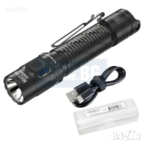 Фенер Nitecore MH12 Pro, 3.7 V, 3300 lm, 505 метра, снимка 5 - Други инструменти - 53135189