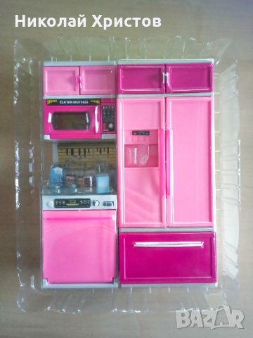 Детска кухня за момиченца с отварящи се шкафове и елементи , снимка 4 - Рисуване и оцветяване - 31134755