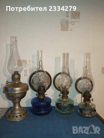 Стари газени лампи и фенер,,ВАТ N:158, G.D.R. неупотребявани