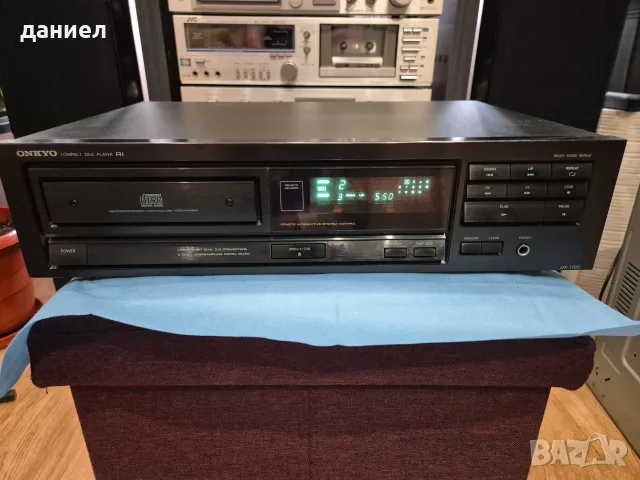 Onkyo TA-RW544 - двоен стерео касетен дек и CD player Onkyo DX 1700 - отлично работещи