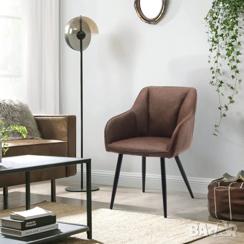 ПРОМОЦИЯ Висококачествени трапезни столове тип кресло C-U-DC-A0323BR , снимка 3 - Столове - 42394641