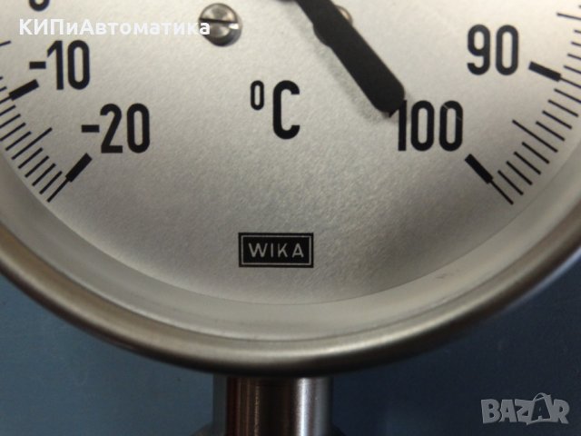 биметален термометър Wika ф100mm, -20+100°C, снимка 3 - Резервни части за машини - 34452528