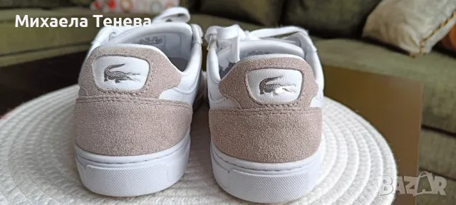 Дамски спортни обувки Lacoste 39, снимка 5 - Маратонки - 49785471