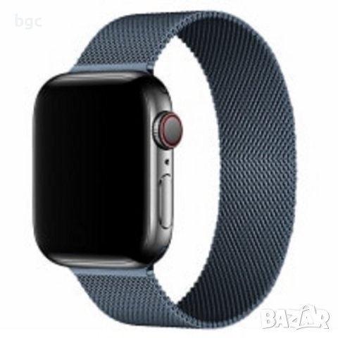 Нови Верижка за Apple Watch Milanese Loop 38мм 40mm 42mm  44mm 45mm Каишка Неръждаема Стомана, снимка 7 - Смарт гривни - 39846343