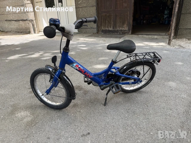 ВЕЛОСИПЕД PUKY YOUKE 16-1 ALU – ТЪМНО СИНЬО, снимка 2 - Велосипеди - 50971220