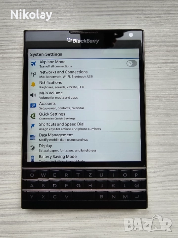 BlackBerry Passport, снимка 7 - Blackberry - 52825405