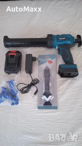 Акумулаторен пистолет за силикон Uaoaii CX51 21V, снимка 2 - Винтоверти - 48403561