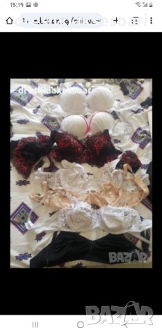 Над 40 сутиена носени веднъж и нови, снимка 9 - Бельо - 37808257