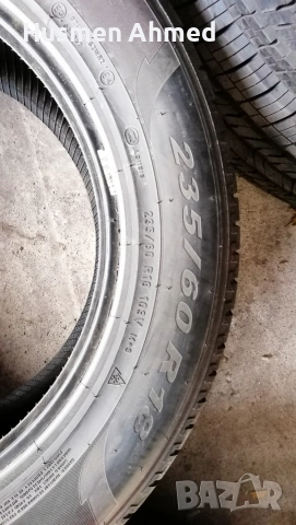 235 60 R18 pirelli , снимка 2 - Гуми и джанти - 52632342