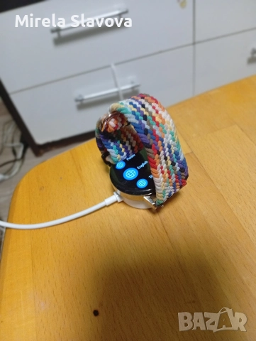 Само с наложен платеж !!!!смарт часовник huawei gt 3 с шарена кайшка еластична много запазен 42 mm, снимка 8 - Дамски - 52711252