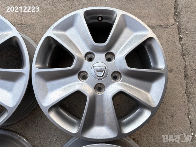 4 броя алуминиеви джанти за Dacia Duster 16, снимка 8 - Гуми и джанти - 54238664